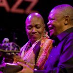 Hugh Masekela’s 70th Birthday Concert  guest performance of Dee Dee Bridgewater foto Hans Speekenbrink