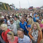 Bløf publiek op het Groene strand van Oerol, Foto Eddy Westveer