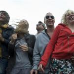 Bløf publiek op het Groene strand van Oerol, Foto Eddy Westveer