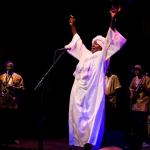 Abdel Gadir Salim in het Bimhuis, foto Hans Speekenbrink