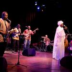 Abdel Gadir Salim in het Bimhuis, foto Hans Speekenbrink