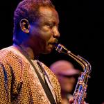 Abdel Gadir Salim in het Bimhuis, foto Hans Speekenbrink