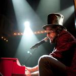 Vinicio capossela in Paradiso. Foto Rosaria Macri